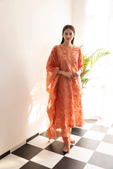 Elegant chanderi kurta set