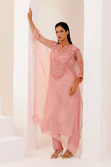 Elegant organza kaftan