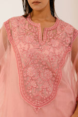 Elegant organza kaftan