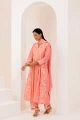Chanderi silk kurta