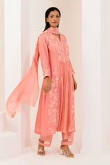 Chanderi silk kurta