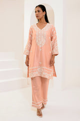Sophisticated moonga silk kurta set