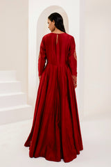 Anarkali in Luxurious Chanderi silk