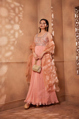 Blossom Pink Sitara Anarkali