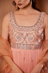 Blossom Pink Sitara Anarkali