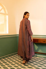 Screen Printed side panel kurta set With Printed dupatta