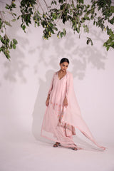 Afreen embroidered angrakha set