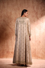 Shahana Long jacket with georgette blouse and skirt