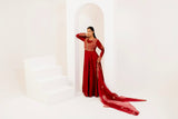 Anarkali in Luxurious Chanderi silk