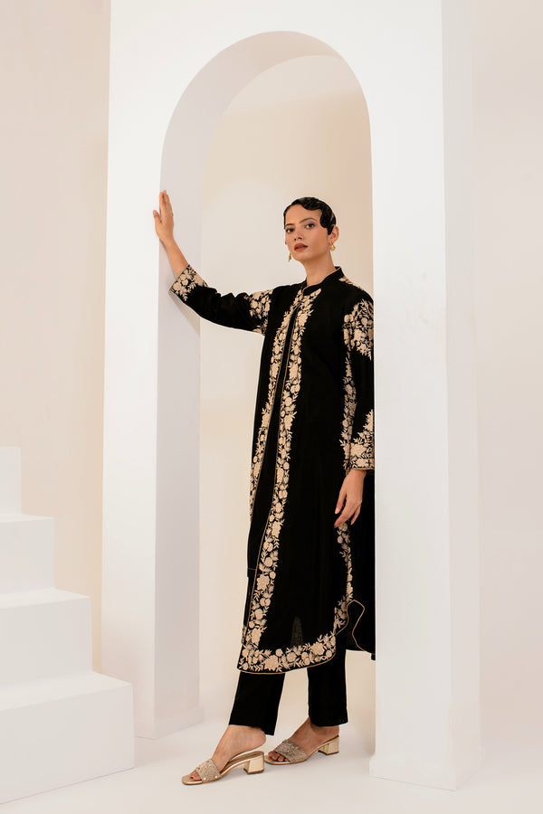Elegant aari-worked jacket